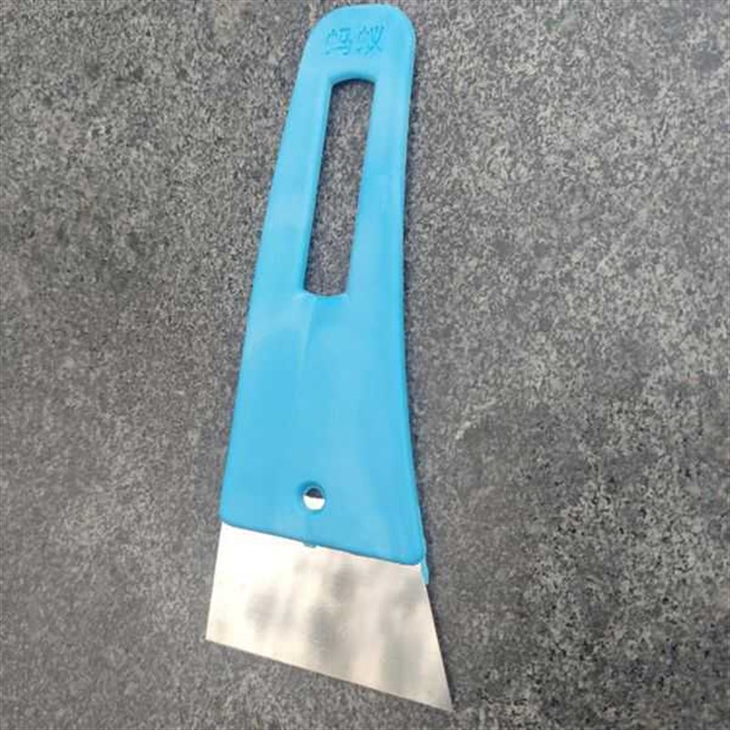 热销汽车玻璃贴膜铁刮板小号千手钢片刮灰刀3寸弯刀清洁铲刀刮腻