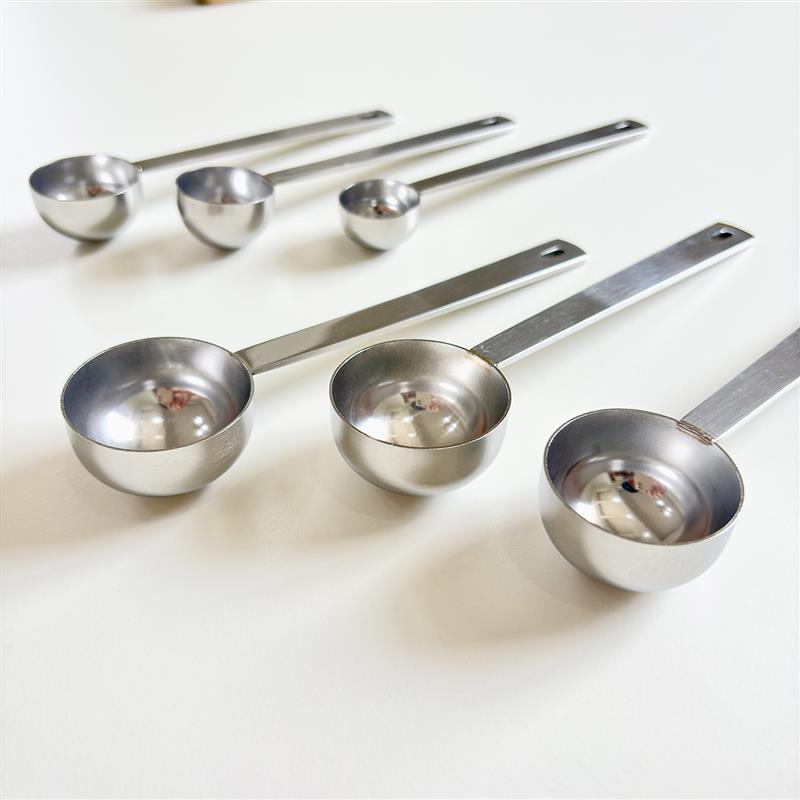 热销304不锈钢咖啡豆勺量勺奶茶勺冰粉计量调味酱料勺烘焙量匙果