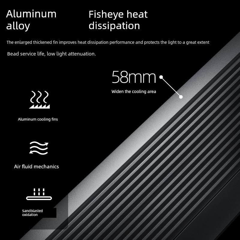 热销吉银蝴蝶鲤鱼鱼缸灯I7Plus红火红蝴蝶鲤鱼灯Led照明增亮观赏