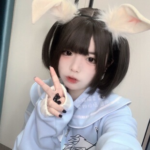 猫猫手作～日系可爱瑞本兔耳发箍发夹两用仿真兽耳lolita发饰cos