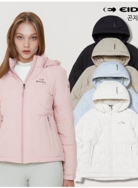 Eider 韩国代购直邮24秋冬女士鹅绒户外DWW24501保暖连帽羽绒服