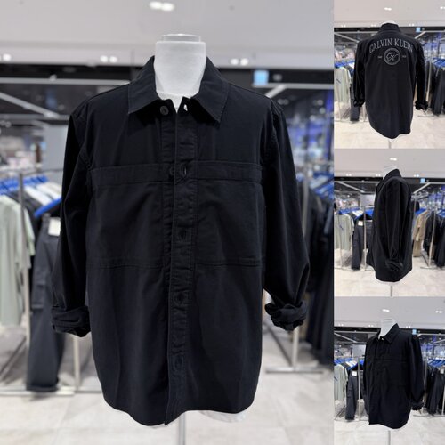 CK JEANS 韩国直邮代购26秋4RH106G男士美式休闲夹克翻领牛仔外套