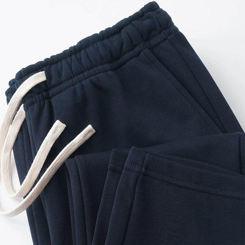 MAROLIO~出口日本！秋冬重磅直筒卫裤男女款宽松百搭运动休闲长裤