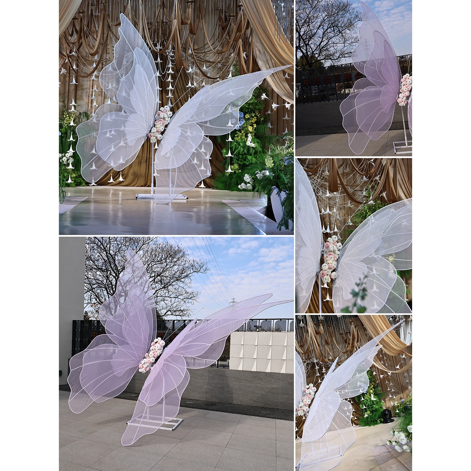 婚庆粉色仿真多层蝴蝶花艺巨型绢花造景舞台背景生日派对布置摆件,节庆用品/礼品,路引,淘宝优惠券,粉丝福利购,淘宝优惠卷