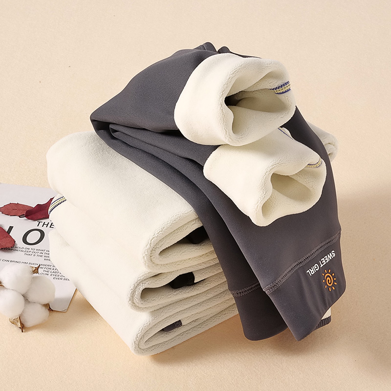 女童鲨鱼加厚打底裤秋冬芭比裤