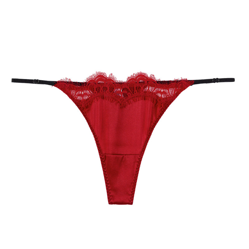 碧缇卡桑蚕丝性感丁字裤女内本命红一根线低腰无痕内裤蕾丝小t裤,女士内衣/男士内衣/家居服,女丁字裤,淘宝优惠券,粉丝福利购,淘宝优惠卷
