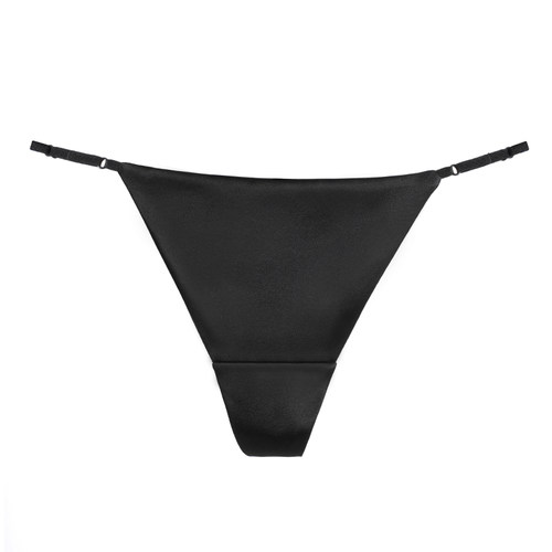 碧缇卡丁字裤简约真丝无痕舒适