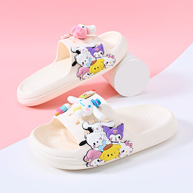 儿童拖鞋女童春季新款防滑软底中大童宝宝室内家居女孩外穿凉拖鞋