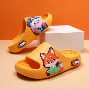 疯狂动物城儿童拖鞋男童夏季新款室内家居女童男孩防滑软底凉拖鞋