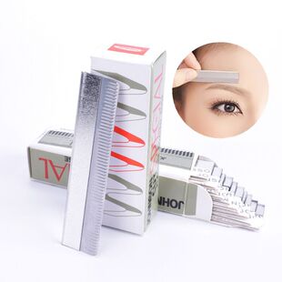 修眉刀片化妆师专用刮眉刀片日本女修眉毛刀片修眉刀可替换刀片