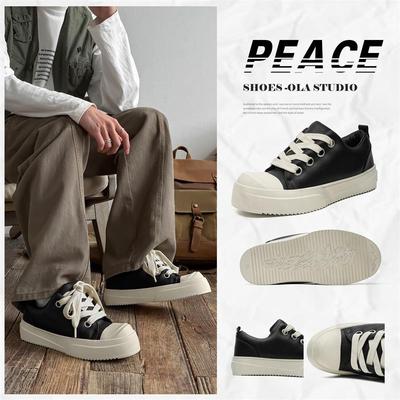 【意大利&奢品】小白鞋男款2025秋季新款增高休闲鞋百搭厚底板鞋