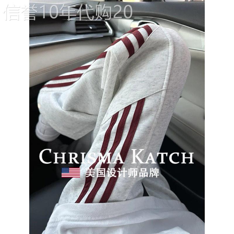 出口美国⭐Chrisma Katch~夏季运动休闲裤高街宽松cleanfit卫裤