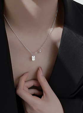 礼物女生纯银999项链实用高级感