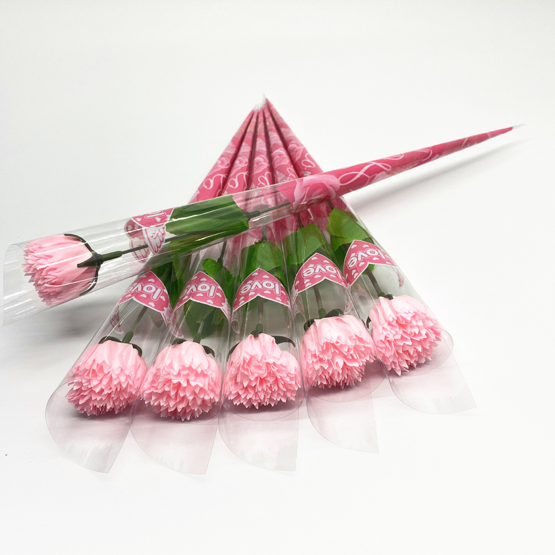 教师节花玫瑰香皂花康乃