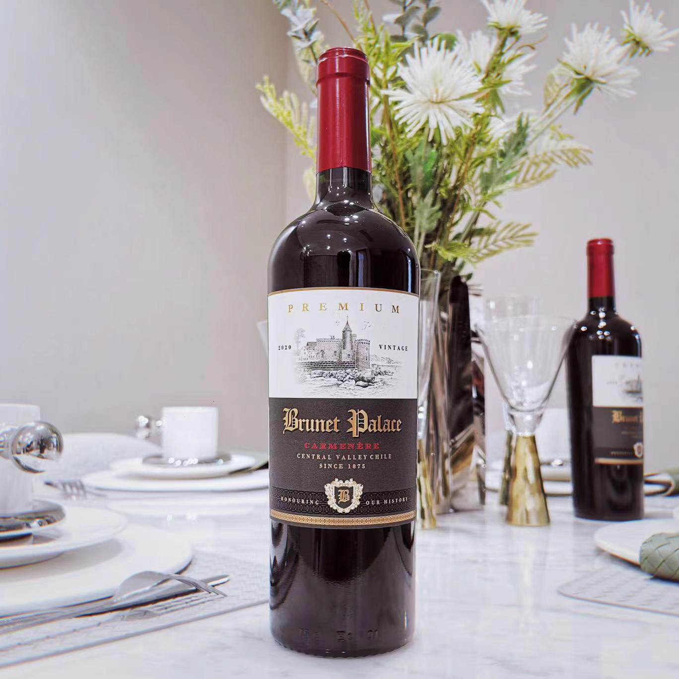 智利名庄 胜卡罗酒庄集团 大皇宫佳美娜 干红葡萄酒