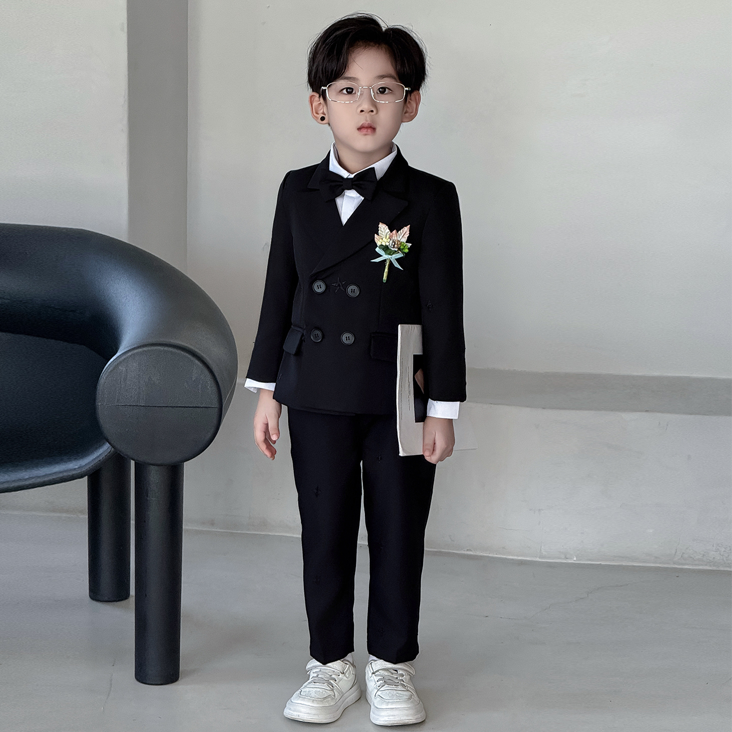 男宝宝周岁生日小主持人礼服