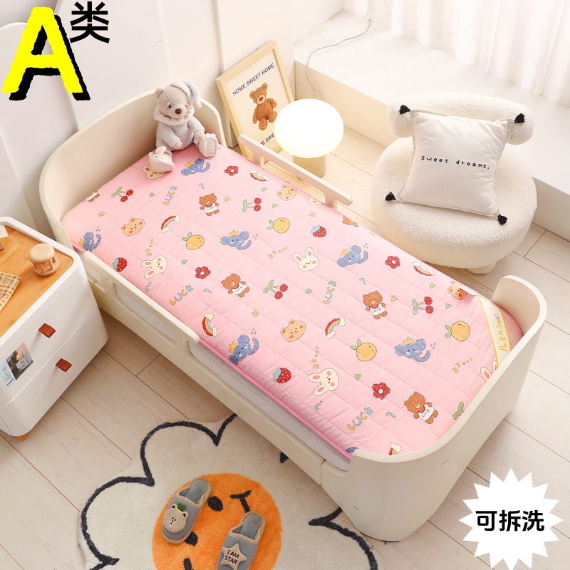 儿童午睡床专用床垫60x120cm秋冬全棉婴幼儿园宝宝床褥可拆洗褥子