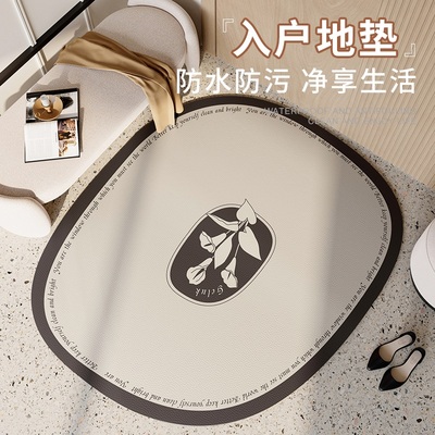 入户门地垫轻奢i简约现代可裁剪进门门口玄关脚垫防滑可擦免洗门