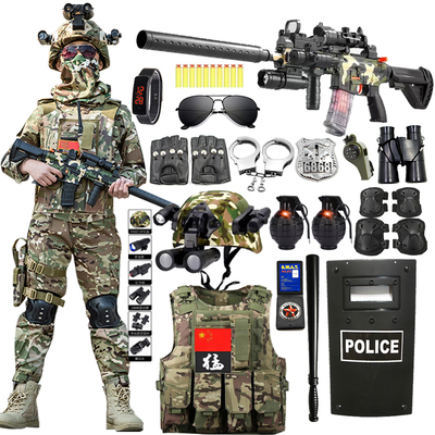 儿童玩具枪套装男孩小警察装备