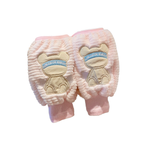 儿童袖套罗口耐脏保暖护袖女童冬季防风男童女童小熊袖头冬天套袖