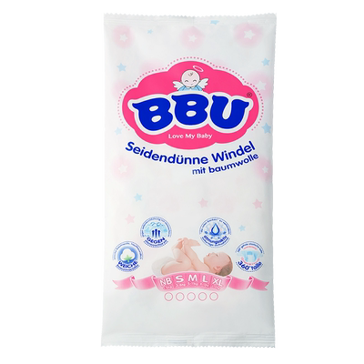 S码BBU尿不湿婴儿透气试用装