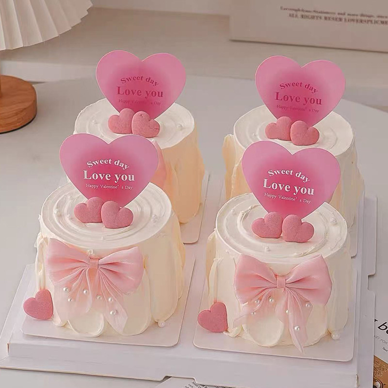 网红情人节烂漫粉色love卡片蛋糕装饰珍珠蝴蝶结情侣表白装扮插件,节庆用品/礼品,蛋糕/烘焙装饰用品,淘宝优惠券,粉丝福利购,淘宝优惠卷