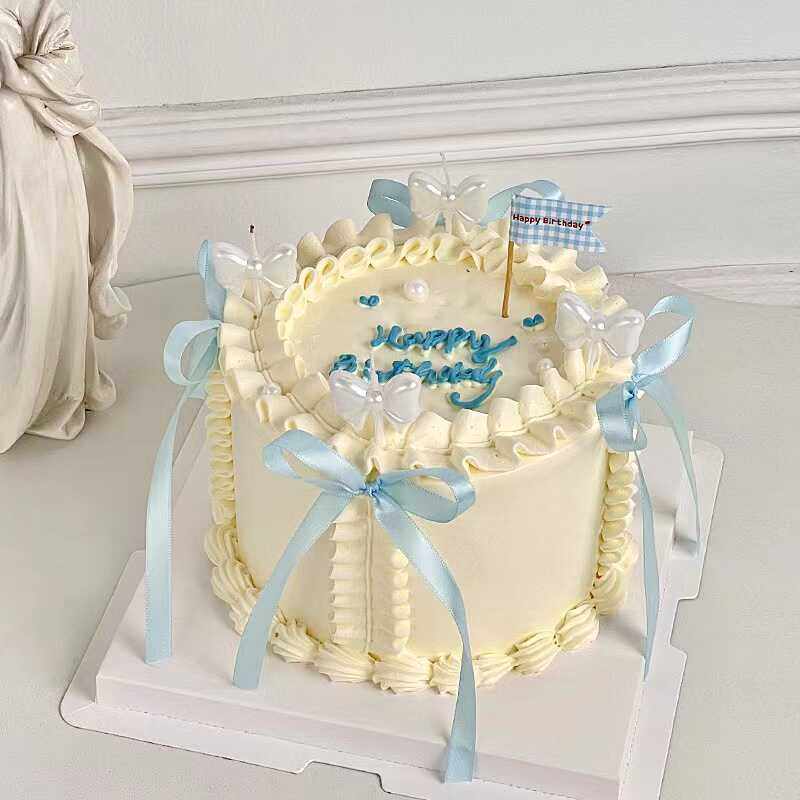 网红樱桃蜡烛蛋糕装饰芭蕾风唯美丝带蝴蝶结女神生日节日装扮插件,节庆用品/礼品,节日装扮用品,淘宝优惠券,粉丝福利购,淘宝优惠卷