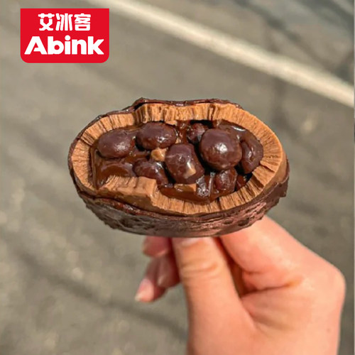 10支黑巧啵啵流心巧克力雪糕