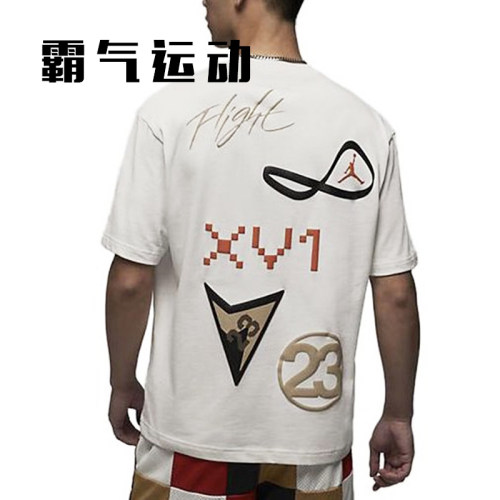 JORDAN短袖男子休闲运动纯棉