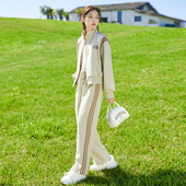儿童洋气春季 2026新款 初中学生女童春秋运动两件套 套装 女大童春装