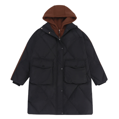 中长款加厚儿童女孩羽绒服韩版