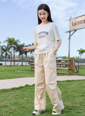 韩版纯棉两件套夏季网红套装衣服