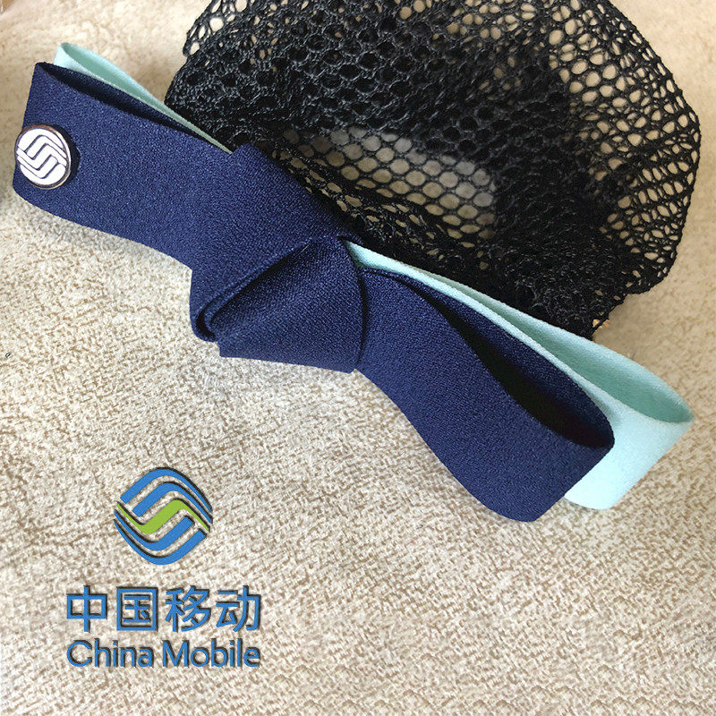 新款中国移动头花蝴蝶结工作服发女夹细网兜2022小方巾营业员丝巾,饰品/流行首饰/时尚饰品新,发饰,淘宝优惠券,粉丝福利购,淘宝优惠卷