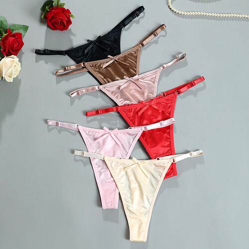 Multi piece set of silk and satin adjustment with