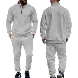sportswear Men hoodie Asian set