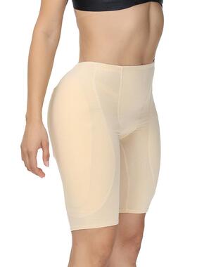 High waisted compression pants, fake buttocks, side ample