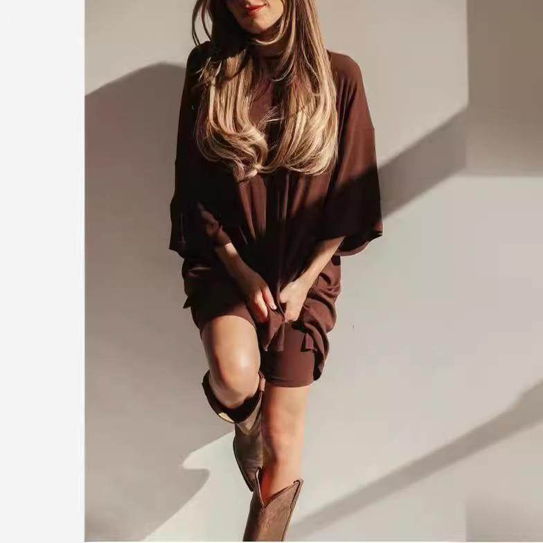 Women's T-shirt+Tight Shorts for Women 女装T恤+紧身短裤女