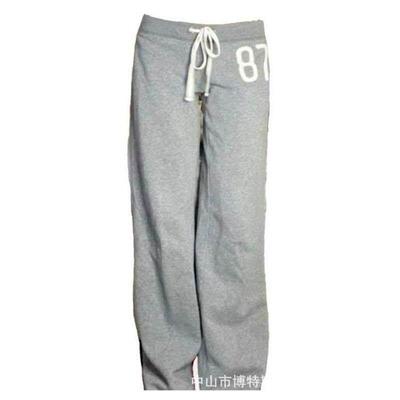 Digital printed elastic waistband drawstring sweatpants