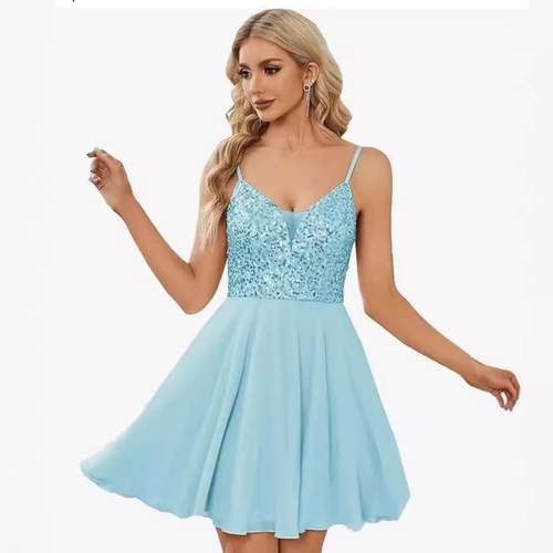 Immortal evening gown sequin banquet host toast dress