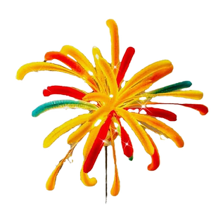 过新年烟花仙女棒火花棒网红儿童春节跨年夜氛围发光小玩具女孩子