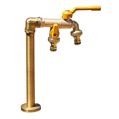 全铜户外加高防冻裂水龙头单冷