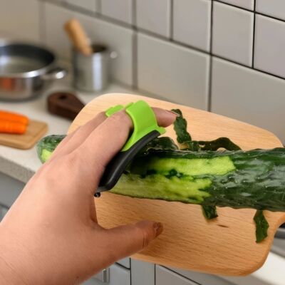 1/2/3 Peelers in Black Green Color for Quick Meal Preparatio
