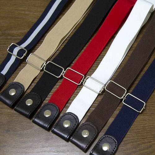 New Belts for Women Buckle-Free Waist Jeans Pants No Buckle