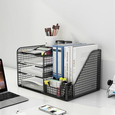 1Pc Desk File Folder Document Paper Organizer Storage Holder