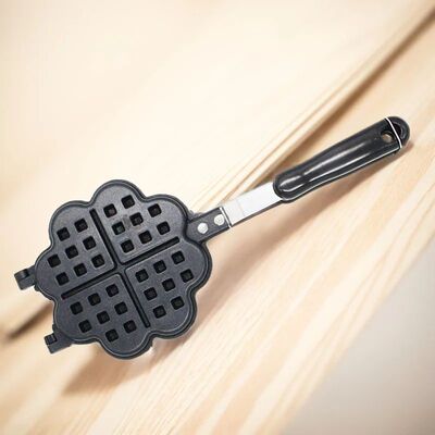 Double-sided Household Baking Tools Love Waffle Mold Diy Non