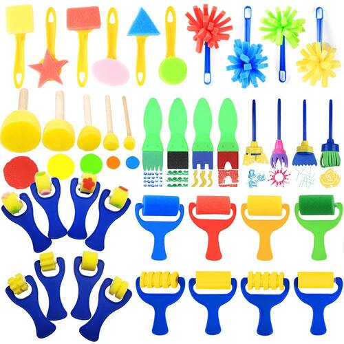 Children Drawing Sponge Toys Art Craft Drawing Tools Graffit