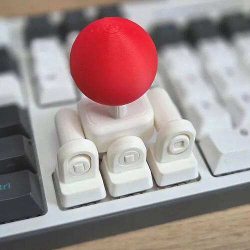 3D Printed Keyboard Joysticks 4 Way Directional Key Mod Arca