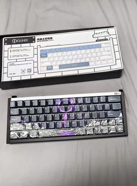 蓝皇后键帽pbt支持wooting魔导士ace68ez63real67made68rakka80k5