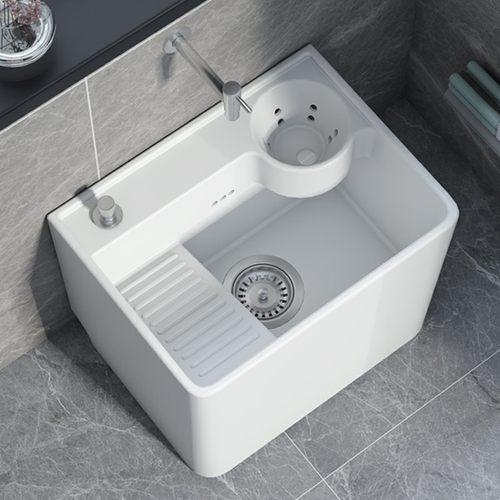 元匠多功能陶瓷拖把池