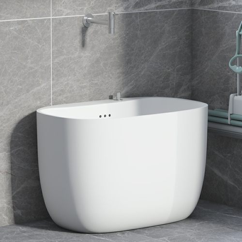 元匠创意蛋形陶瓷拖把池